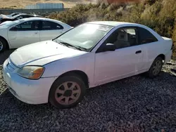 Salvage cars for sale at Reno, NV auction: 2001 Honda Civic DX