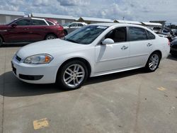 Chevrolet Impala LTZ salvage cars for sale: 2011 Chevrolet Impala LTZ