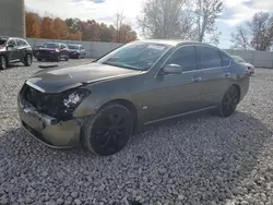 Salvage cars for sale at Wayland, MI auction: 2007 Infiniti M35 Base