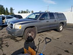 Salvage cars for sale at Portland, OR auction: 2006 Dodge Dakota Quattro