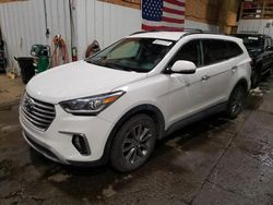 Salvage cars for sale at Anchorage, AK auction: 2017 Hyundai Santa FE SE