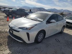 Salvage cars for sale at Magna, UT auction: 2019 Toyota Prius