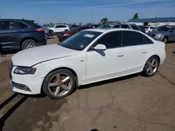 Audi salvage cars for sale: 2012 Audi A4 Premium Plus