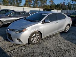 Flood-damaged cars for sale at auction: 2016 Toyota Corolla L