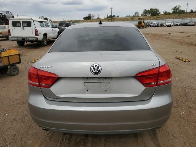 2012 Volkswagen Passat SE