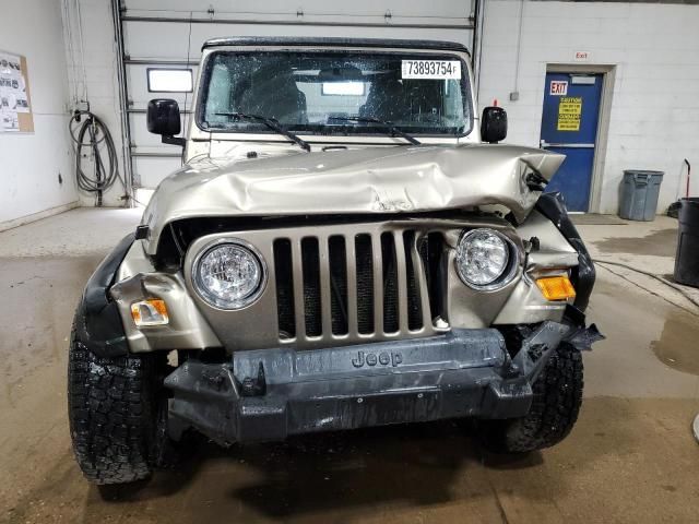 2003 Jeep Wrangler / TJ Sport