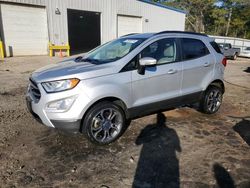 Ford salvage cars for sale: 2018 Ford Ecosport SE