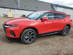 2022 Chevrolet Blazer RS en venta en Davison, MI