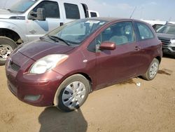 Salvage cars for sale at Brighton, CO auction: 2010 Toyota Yaris