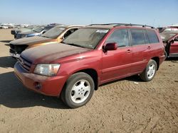 Toyota Highlander salvage cars for sale: 2007 Toyota Highlander Sport