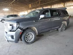 GMC Vehiculos salvage en venta: 2022 GMC Yukon Denali