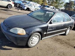 Honda Civic Vehiculos salvage en venta: 1996 Honda Civic DX