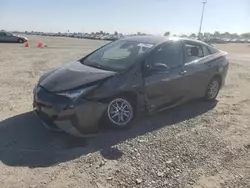 Salvage cars for sale at Sacramento, CA auction: 2018 Toyota Prius