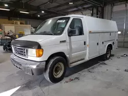 Salvage trucks for sale at Rogersville, MO auction: 2006 Ford Econoline E350 Super Duty Cutaway Van