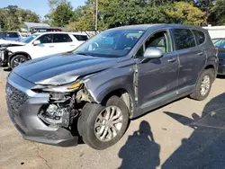 Salvage cars for sale at Eight Mile, AL auction: 2019 Hyundai Santa FE SE