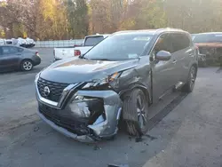 Nissan Rogue sl salvage cars for sale: 2021 Nissan Rogue SL