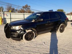 Ford Explorer salvage cars for sale: 2016 Ford Explorer Police Interceptor