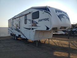 Salvage trucks for sale at Brighton, CO auction: 2011 Keystone Raptor