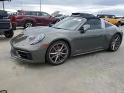 Salvage cars for sale at Riverview, FL auction: 2021 Porsche 911 Targa 4S