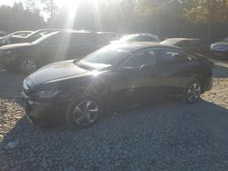 Honda salvage cars for sale: 2019 Honda Civic LX