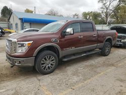 Nissan salvage cars for sale: 2017 Nissan Titan XD SL