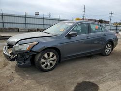 Salvage cars for sale at Chicago Heights, IL auction: 2009 Honda Accord EXL