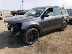 Salvage cars for sale at Greenwood, NE auction: 2022 KIA Telluride SX