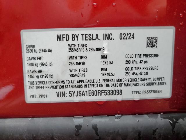 2024 Tesla Model S