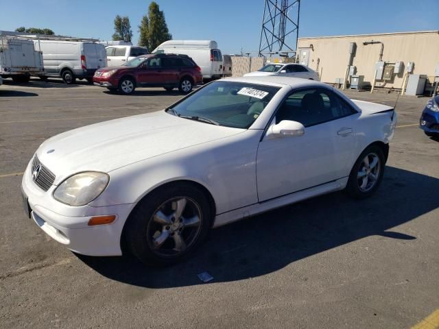 2001 Mercedes-Benz SLK 320