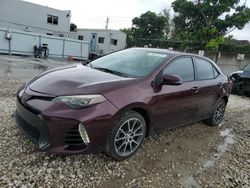 Vehiculos salvage en venta de Copart Opa Locka, FL: 2017 Toyota Corolla L