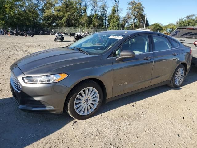 2015 Ford Fusion S Hybrid