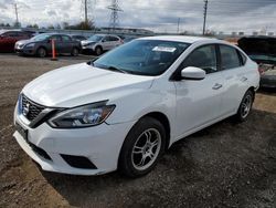 Salvage cars for sale at Elgin, IL auction: 2017 Nissan Sentra S