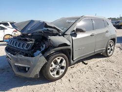 Jeep salvage cars for sale: 2020 Jeep Compass Limited