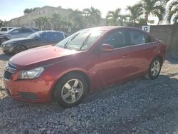 2012 Chevrolet Cruze LT en venta en West Palm Beach, FL