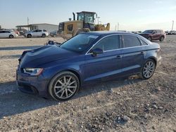 Salvage cars for sale at Temple, TX auction: 2015 Audi A3 Premium Plus