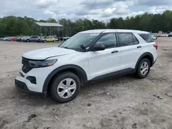 Ford salvage cars for sale: 2020 Ford Explorer Police Interceptor