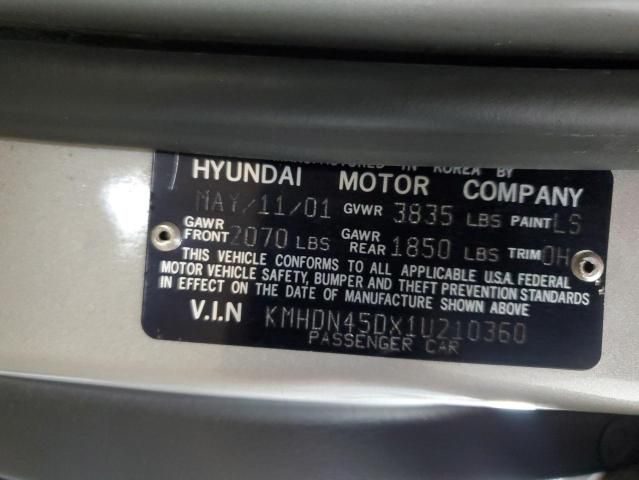 2001 Hyundai Elantra GLS