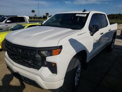 Salvage cars for sale at Riverview, FL auction: 2023 Chevrolet Silverado C1500 Custom