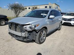 Salvage cars for sale at Wilmer, TX auction: 2015 Infiniti QX60