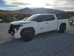 Salvage cars for sale at Reno, NV auction: 2022 Toyota Tundra Crewmax Limited