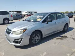 2016 Subaru Impreza en venta en Grand Prairie, TX