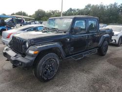 Salvage cars for sale at Riverview, FL auction: 2021 Jeep Gladiator Sport