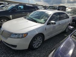 Salvage cars for sale at Riverview, FL auction: 2012 Lincoln MKZ Hybrid