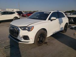 Salvage cars for sale at Grand Prairie, TX auction: 2019 Audi Q3 Premium