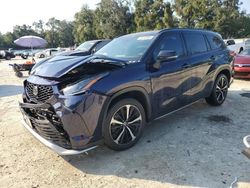 Toyota salvage cars for sale: 2021 Toyota Highlander XSE