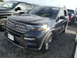 Salvage cars for sale at Riverview, FL auction: 2023 Ford Explorer Limited