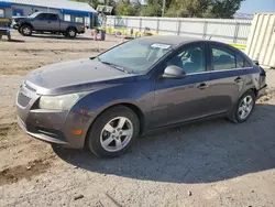 Salvage cars for sale at Wichita, KS auction: 2011 Chevrolet Cruze LT