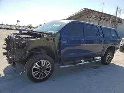 Toyota Tundra salvage cars for sale: 2015 Toyota Tundra Crewmax SR5