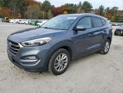 Salvage cars for sale at Mendon, MA auction: 2016 Hyundai Tucson Limited