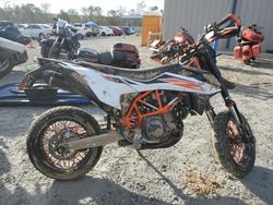 Salvage motorcycles for sale at Spartanburg, SC auction: 2020 KTM 690 SMC R